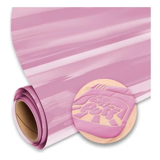 Vinilo Textil Siser Easy Puff Rosa Claro 30x100cm