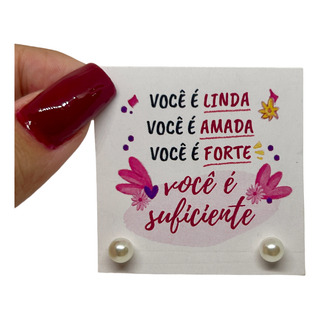 50 Tags Brinco Você É Suficiente Mimo Pérola Brinde Cliente 50 Tags Brinco Você É Suficiente Mimo Pérola Brinde Cliente