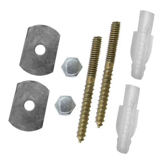 Juego De Tornillos Y Taquetes Para Wc De 3. Coflex 2-tp-1071