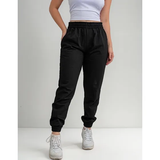 Jogger En 100% Algodón Franela Reactiva Para Mujer