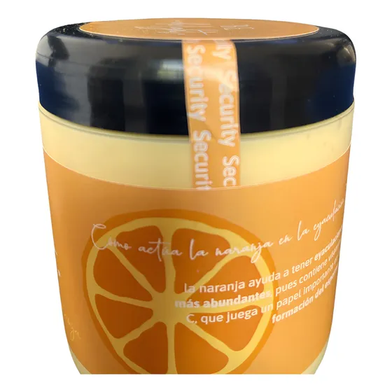 Crema Corporal Para Masajes Perfumada Feromona Be Naranja