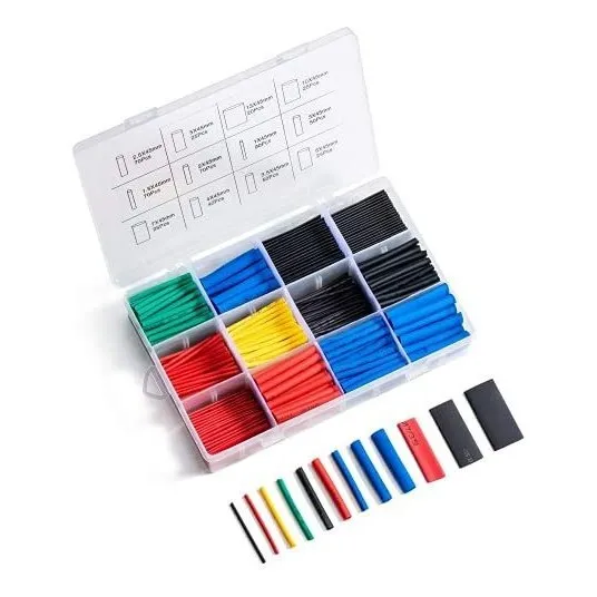 Kit Tubo Termorretractile 560 Repuesto 2:1 Cable Calor
