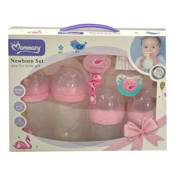Kit Teteros Anticolicos Para Bebe Niño Niña Momeasy
