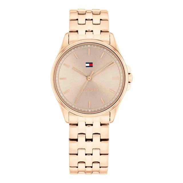 Reloj Tommy Hilfiger 1782775 Jade Mujer Oro Rose 30 Mm