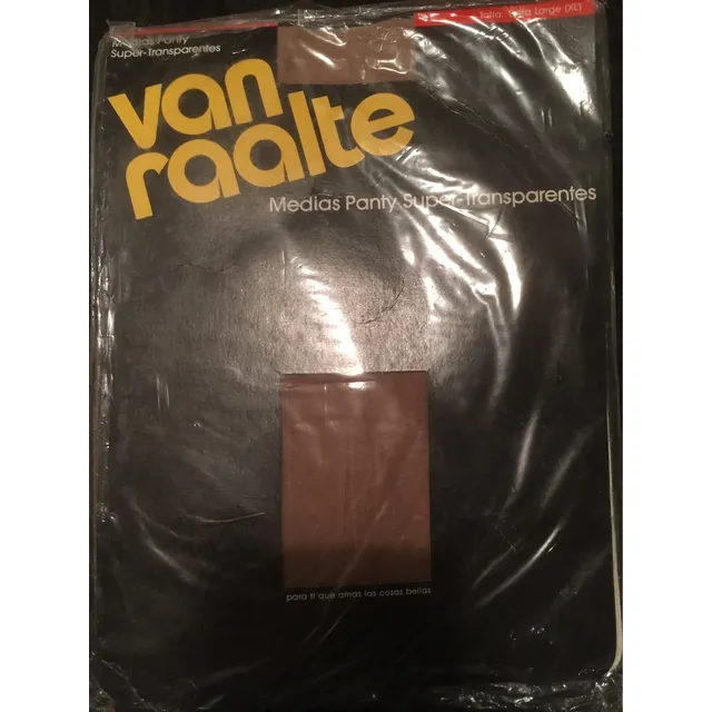 Medias Panty Talla Xl Van Raalte Nueva Súper Transparente
