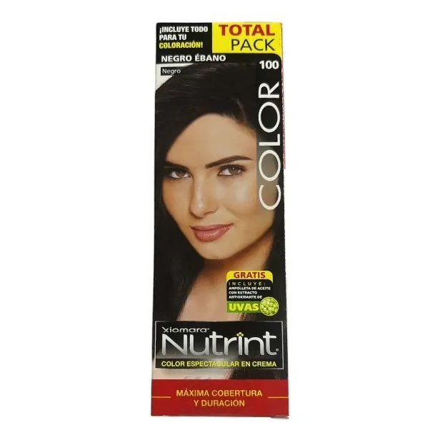 Xiomara Nutrint Tinte Permanente En Crema + Amapolleta