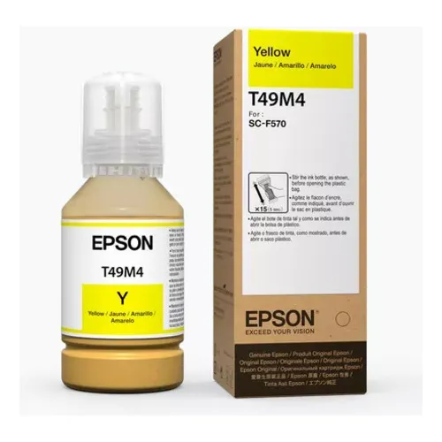 Tinta Epson T49m4 Original Amarillo Sublimar Sublimacion