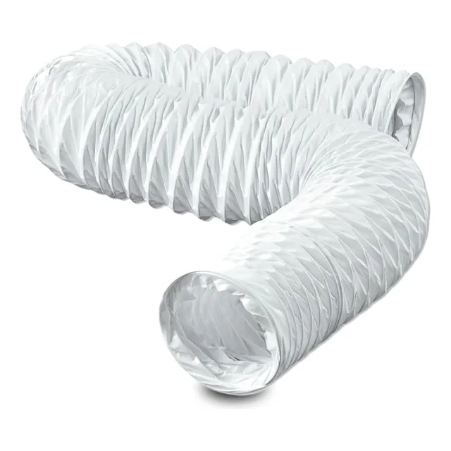 Duto Flexível Pvc Ar Portátil, Exaustor 4 Pol 100mm 3 Metros