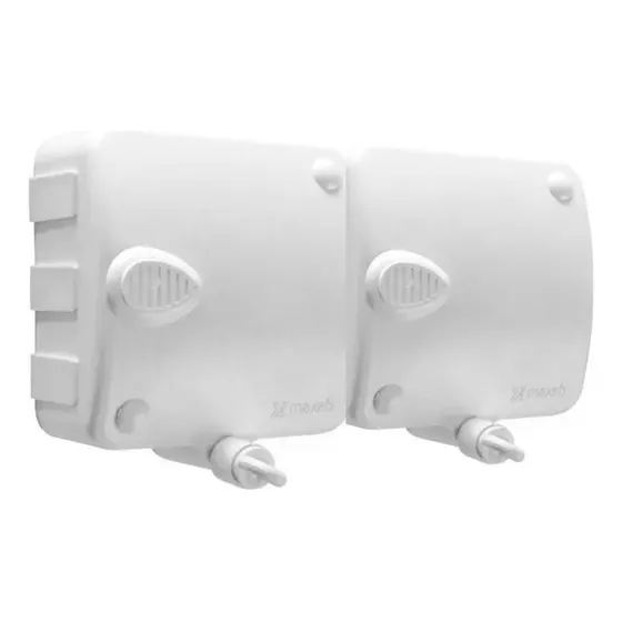 Kit Varal De Parede Modular Retrátil Automático 2 Uni 12m 