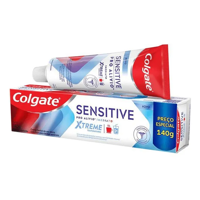 Creme Dental Colgate Sensitive Xtreme Temperatures 140g