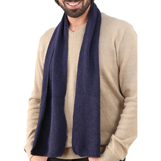 Bufanda Chalina Pashmina Invierno Tejida Bremer Hombre #5135