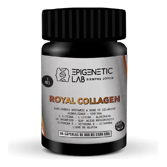 Colageno Activador Royal Collagen 90 Caps Epigeneticlab Sabor Sin Sabor