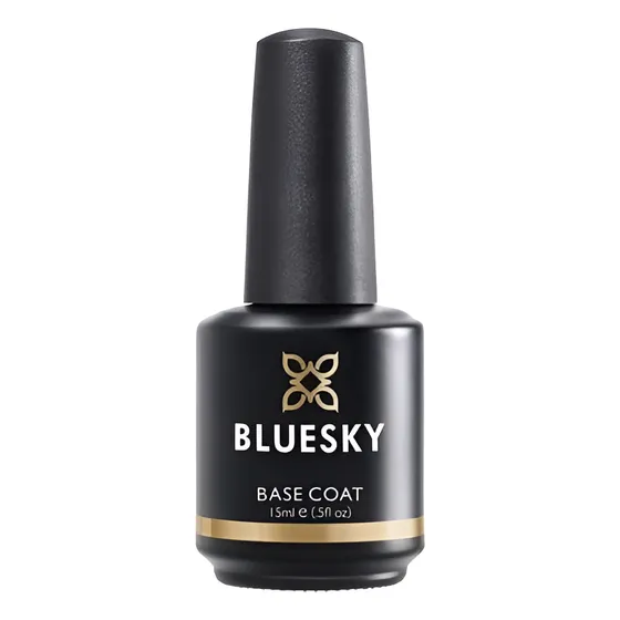 Esmalte Gel Permanente Bluesky Base Coat 15 Ml Rubber Clear
