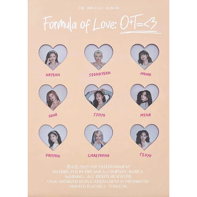 Twice - Formula Of Love: O+t=3
