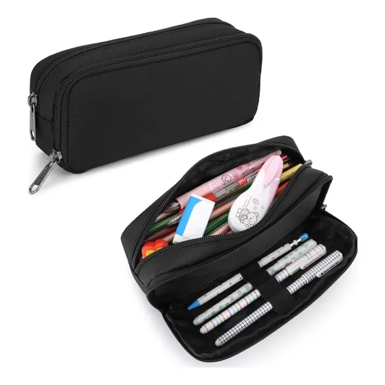 Estojo De Lápis Portátil Bolsa De Papelaria Student
