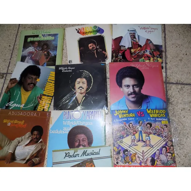 Wilfrido Vargas, Erengue , Salsa, Lps Varios Titulos Pvp Und