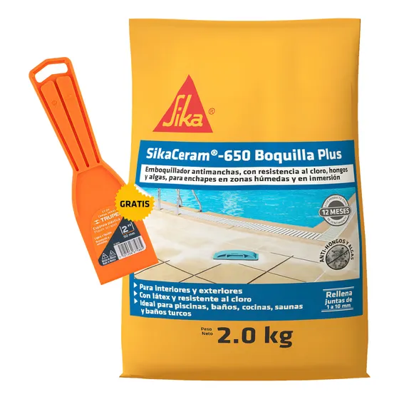 Sikaceram 650 Boquilla Plus Relleno De Juntas 1mm Hasta 10mm