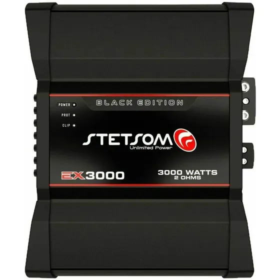 Módulo Amplificador Stetsom Ex3000 1/2/4 Ohms 3000w Rms Blac