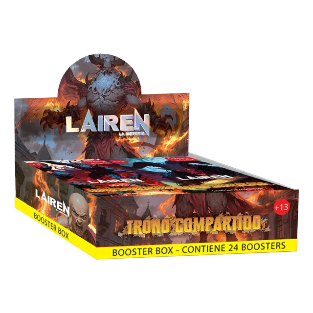 Lairen Tcg Trono Compartido Booster Box Español Ludicat