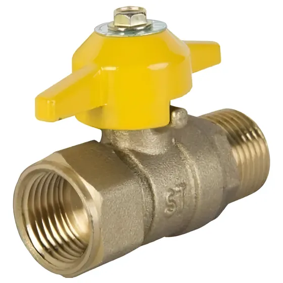 Llave Paso Gas 1/2 Pulgada Hi-he Certificada Taumm