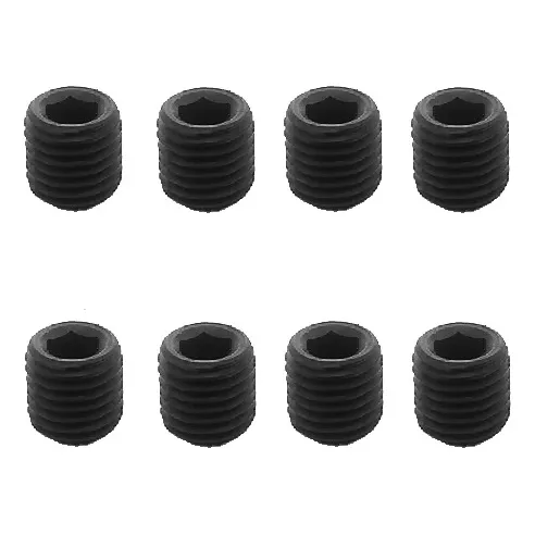 Tornillo Allen Prisionero Unc 5/16x5/8 18 Acero Negro Pack 8