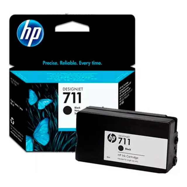 Cartucho De Tinta Hp 711 Negro 38ml  Original