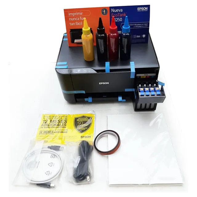 Combo Para Sublimar Con Printer Epson Tinta Hojas Delivery