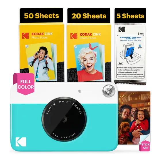 Câmara Digital De Impressão Instantânea A Cores Kodak Pri...