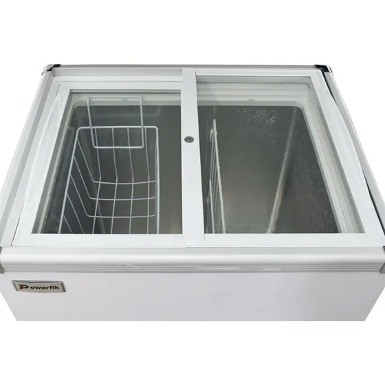 Congelador Exhibidor Horizontal Pta Corrediza Blanco 100 Lt