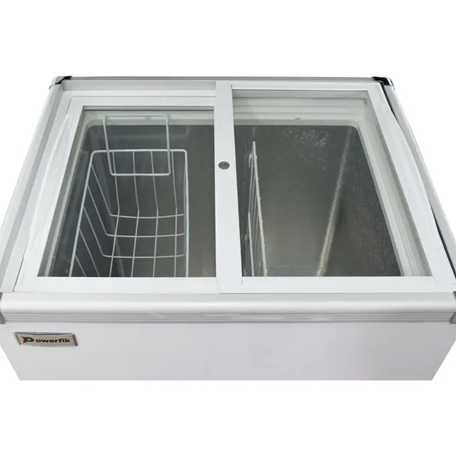 Congelador Exhibidor Horizontal Pta Corrediza Blanco 100 Lt