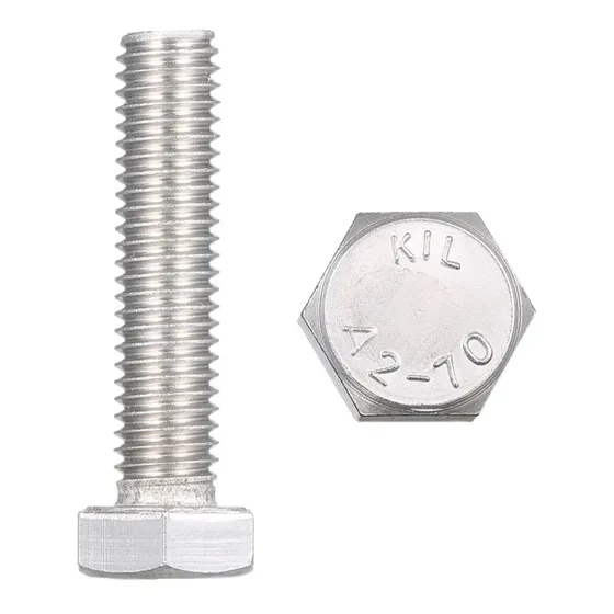 Tornillo Hexagonal Metrico Inox 20 X 50mm // 2 Piezas