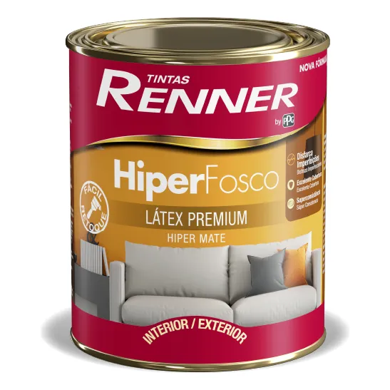 Pintura Renner Extra Vinil Int Ext Garantía 5 Años- 900 Ml