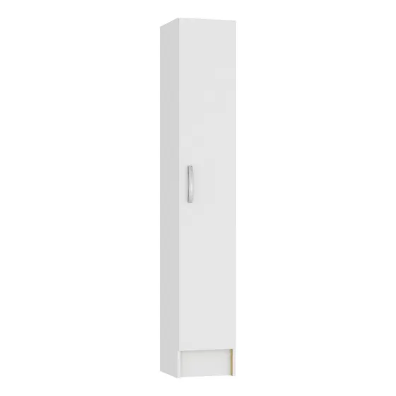 Mulata 303 multiuso 1 puerta armario cocina estante panelero baño color blanco
