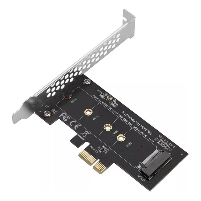 Adaptador M.2 Ssd M-key Nvme Pcie 3.0 X1