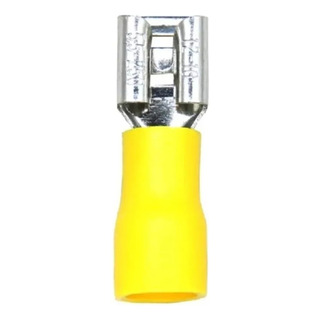 Terminal Zapata 1/4´ 6.3 Mm Hembra Calibre 10-12 100 Pza Terminal Zapata 1/4´ 6.3 Mm Hembra Calibre 10-12 100 Pza
