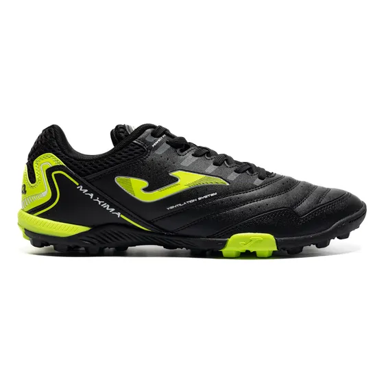 Botines Joma Futbol 5 Maxima Tf Negro/verde