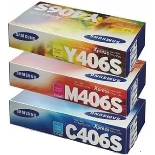Pack Toner Samsung Clt 406  Yellow Magenta Cyan