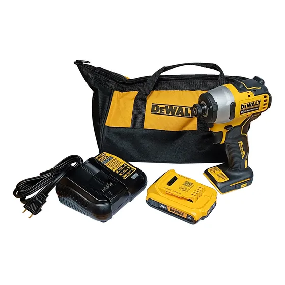 Taladro Destornillador 20v Bateria 2ah Dewalt