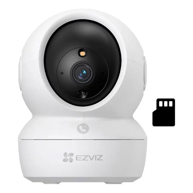 Ezviz H6c Pro 2k 256gb Cámara De Seguridad Wifi 3mp Pt 360