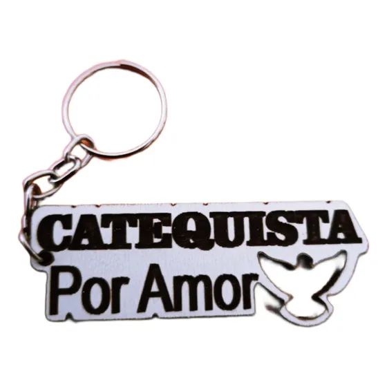 20 Lembrancinha Catequista Festividades Chaveiro Mdf