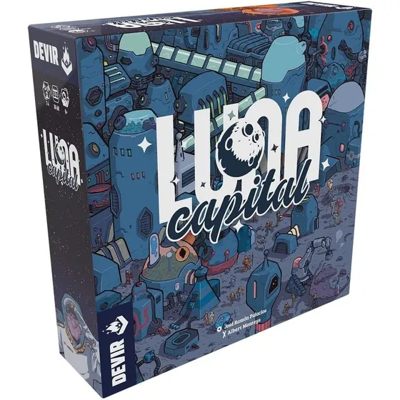 Luna Capital | Juego De Mesa Nuevo Original