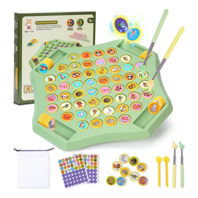 Jb 2025 54pcs Voltea El Juego De Memoria De Ajedrez