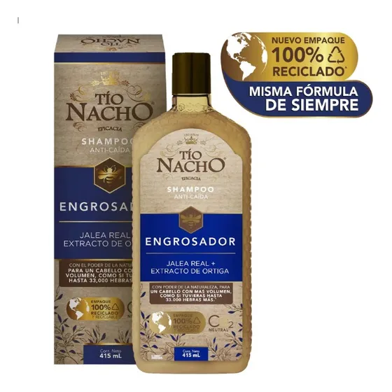 Tío Nacho Shampoo Engrosador Anti-caída X 415 Ml