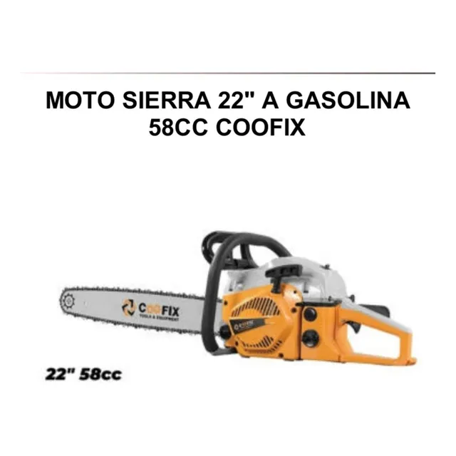 Motosierra 22  A Gosolina