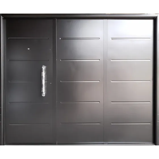 Porton Doble Chapa Inyectado 240x200 Mod.320  Surmetal