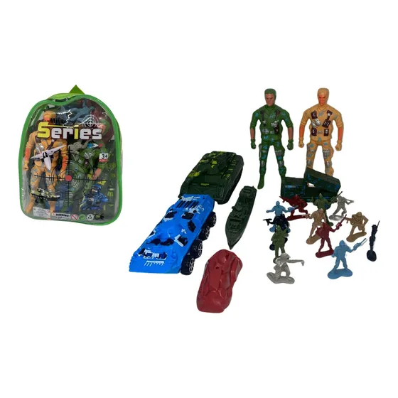 Soldaditos Militares Juguete Figura Acción Juego Niño Maleta