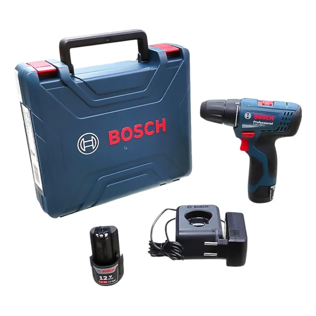 Taladro Atornillador Inalámbrico Bosch 12v 2 Baterías