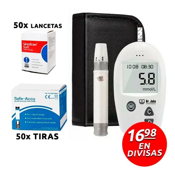 Monitor De Azúcar En Sangre Glucometro Digital