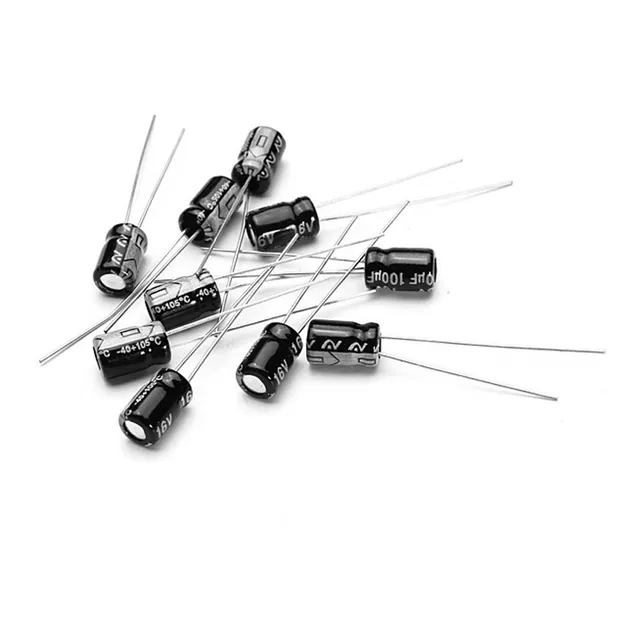 Pack 10x Capacitor Electrolitico 100uf 16v Arduino Nubbeo