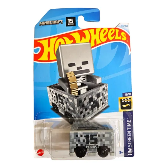 Hot Wheels Minecraft Minecart